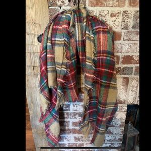 Plaid scarf